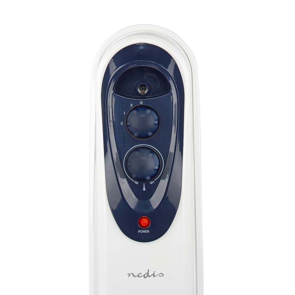 Nedis mobiele olieradiator | 800 1200 2000 w | 9 vinnen | 1 stuks - htoi30wt9 htoi30wt9