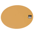 Mesapiu placemat lederlook camel ovaal 45x33 cm