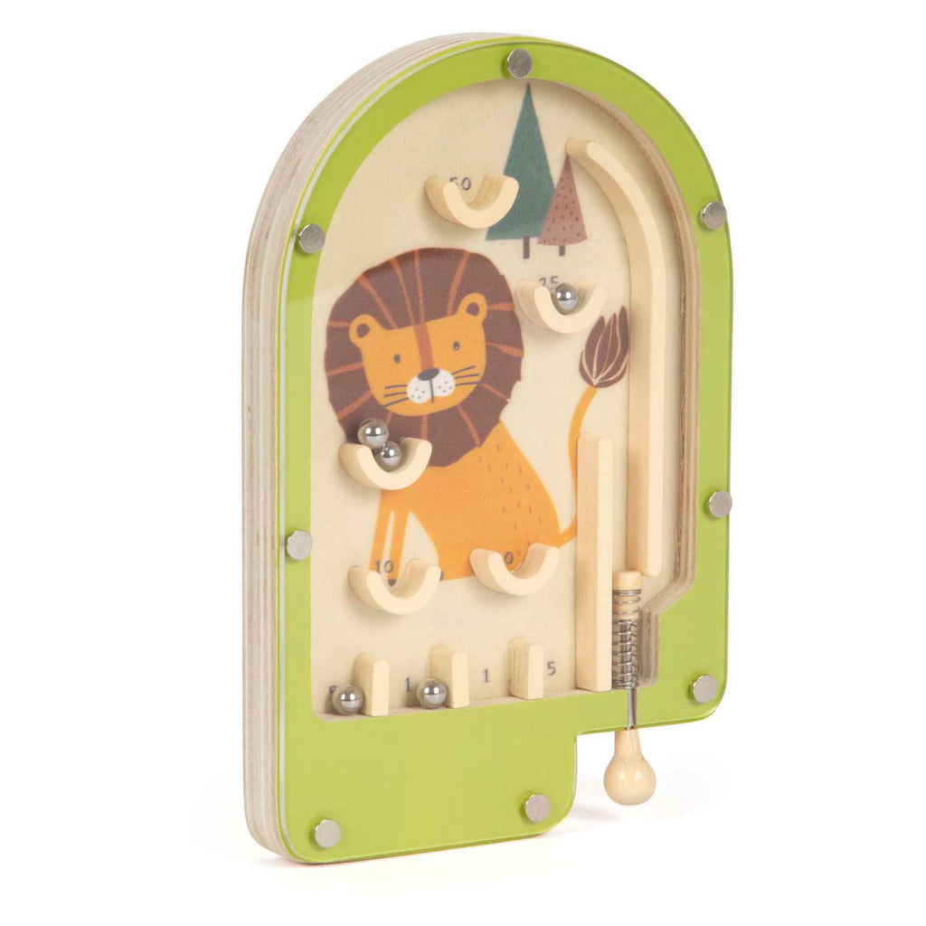 Small Foot – Mini-Flipperautomat aus Holz, Löwe