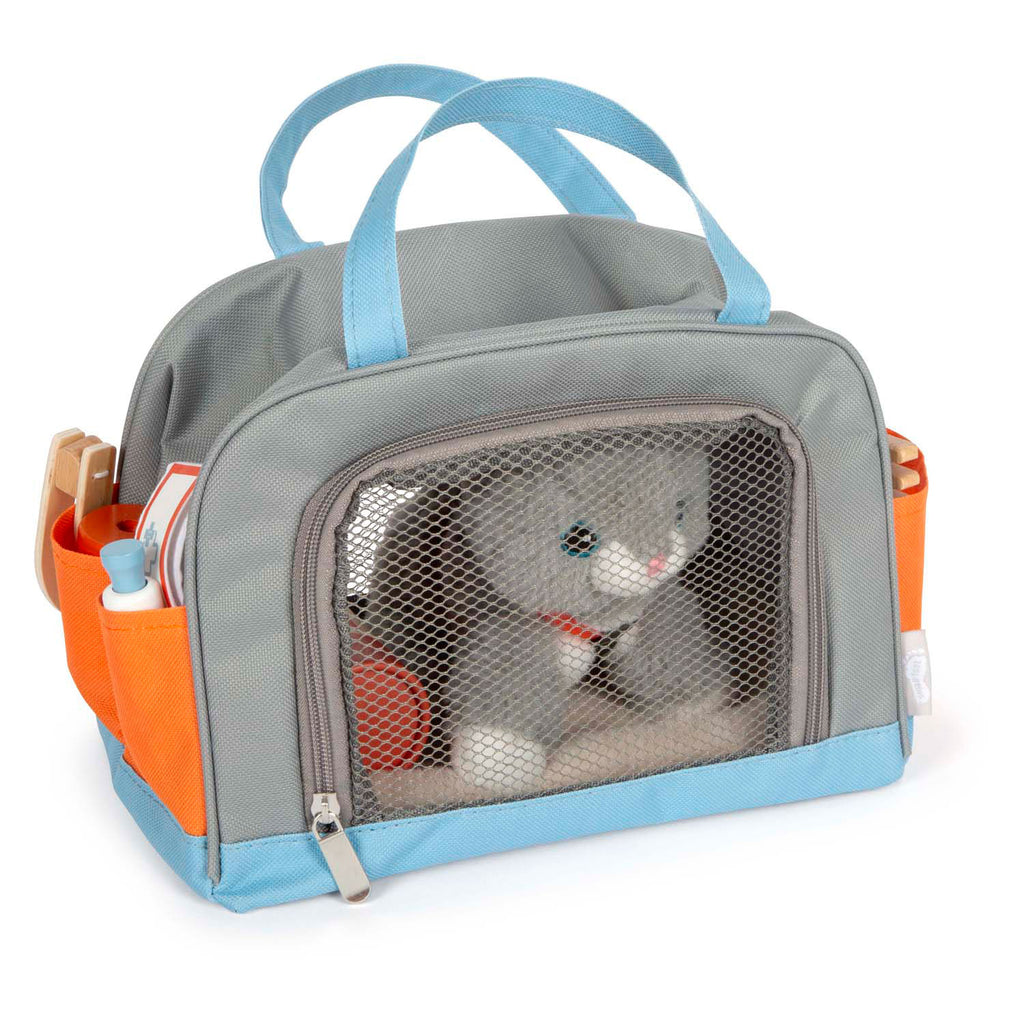 Small Foot – Kuschelkatze mit Tragetasche und Pflegeset