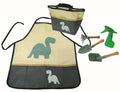 Tuinset dino 6 delig. 22x22x9 cm. 3+