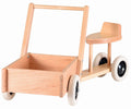 Egmont bakfiets hout. 47x27x35 cm. 3+