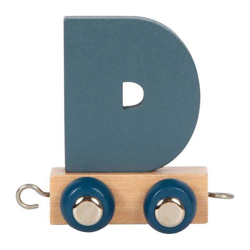 Kleiner Fuß - hölzerner Buchstabenzug Polar - d