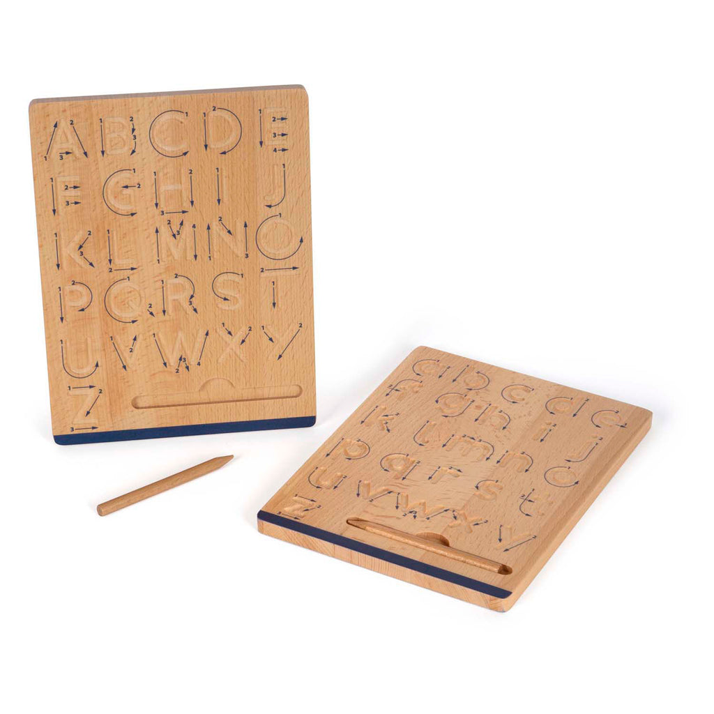 Small Foot – Schreibbrett-Set aus Holz für Schreibübungen