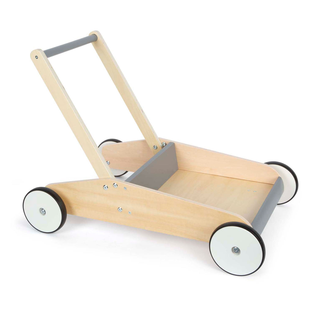 Small Foot - grauer Holzrollator