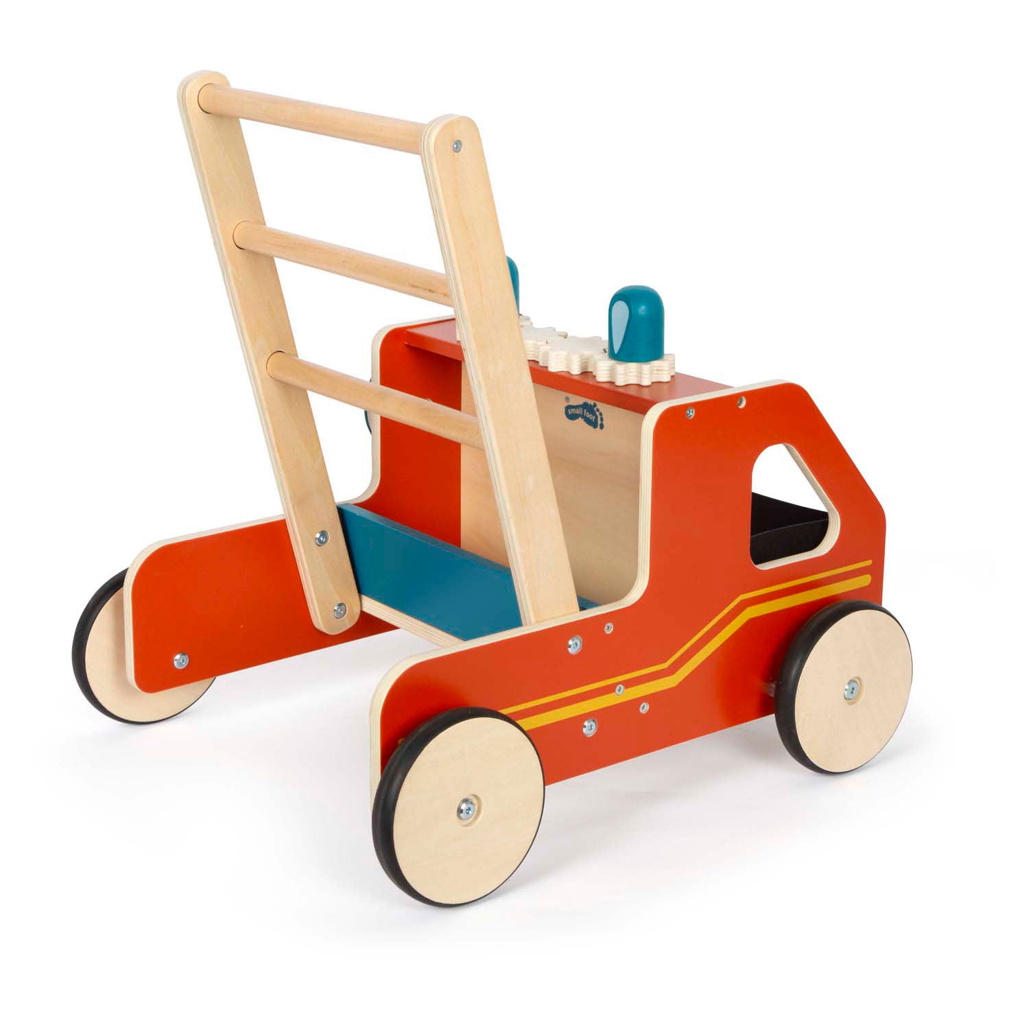 Small Foot – Feuerwehr-Rollator aus Holz