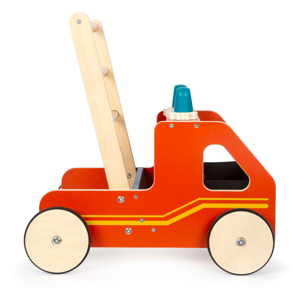 Small Foot – Feuerwehr-Rollator aus Holz