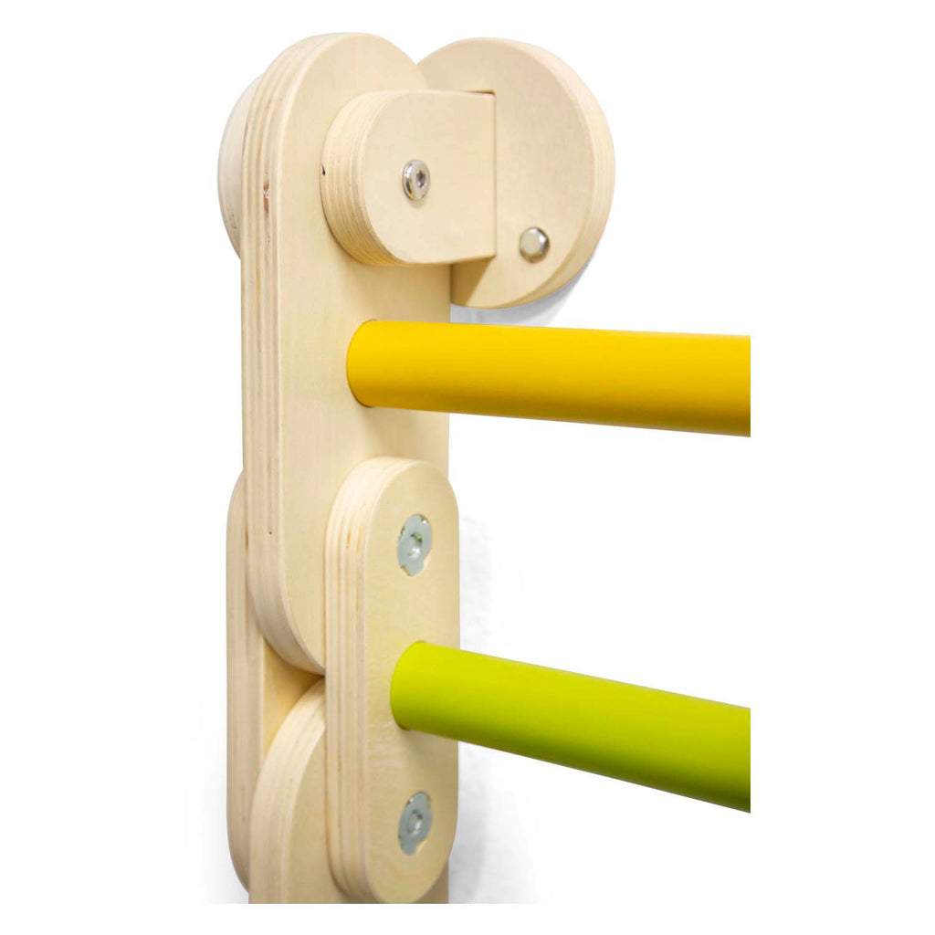 Kleine Fuß-Wandhalterungen für Abenteuer-Klettergerüste, 4er-Set