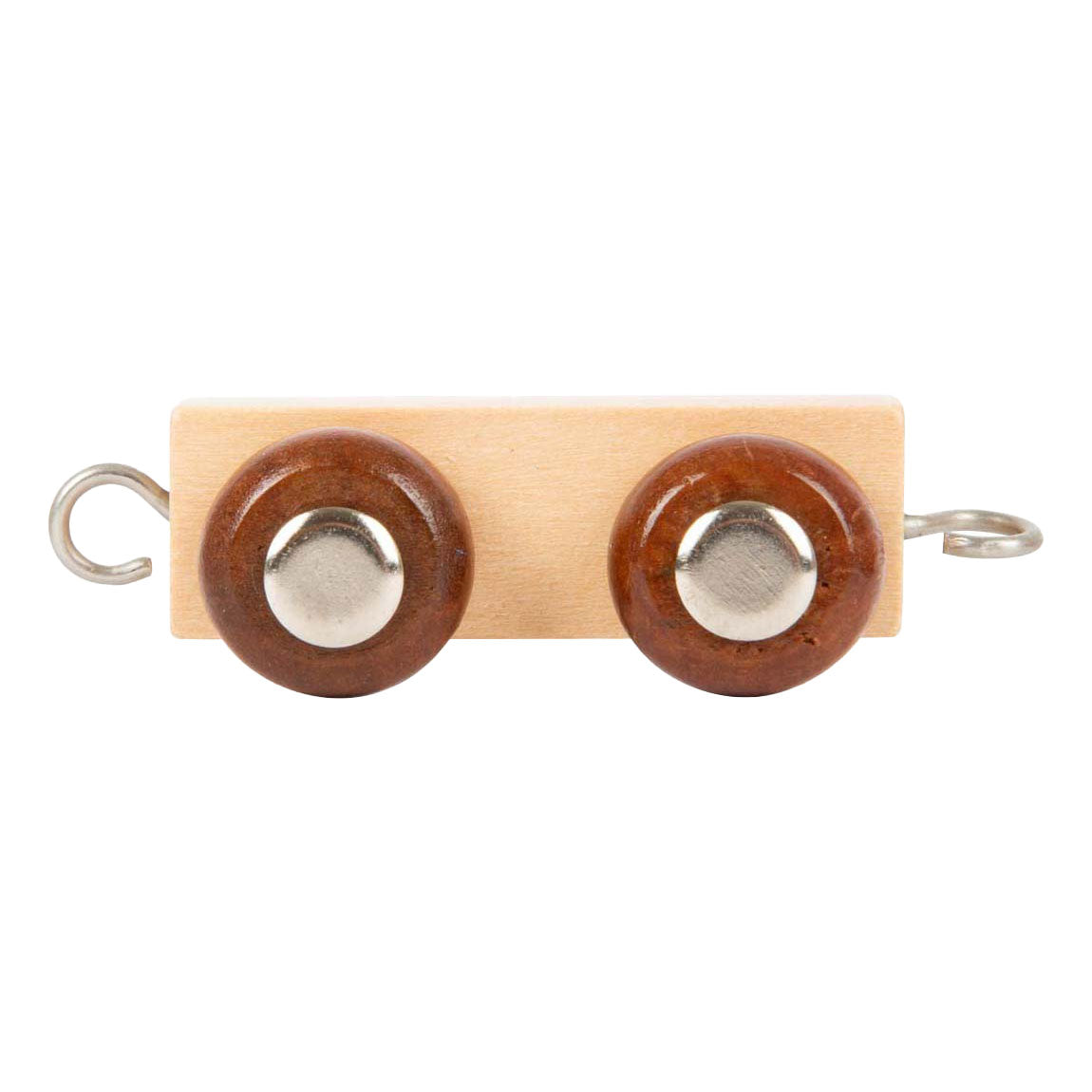 Small foot - houten lettertrein trailer - 12 stuks