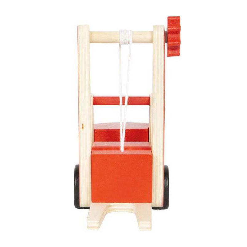 Small foot - houten heftruck met pallet