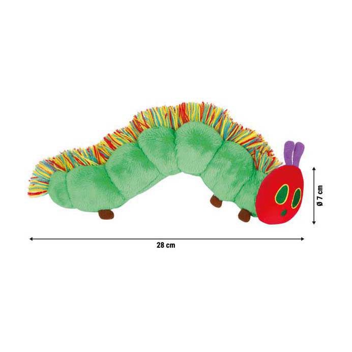Kleines Plüschtier „Die kleine Raupe Nimmersatt“ – 28 cm
