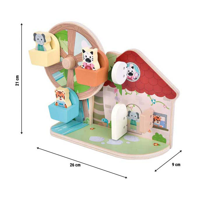 Small Foot – Holzriesenrad FSC Jungle Friends