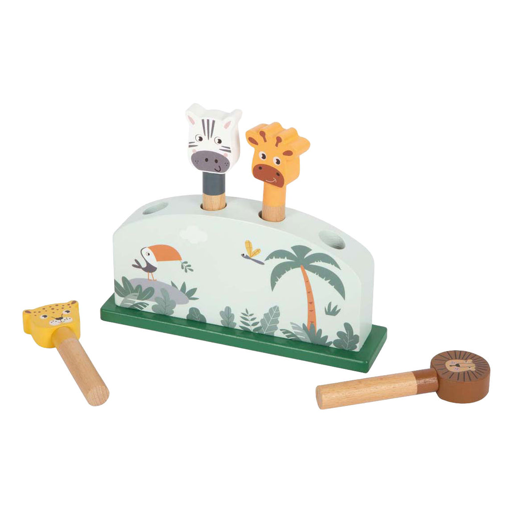 Small Foot – Holztierspiel Safari FSC