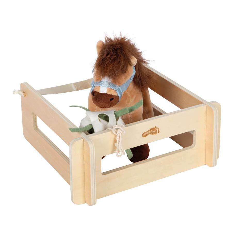 Small Foot – Spielset-Pferd mit Stall und Zubehör im Beutel