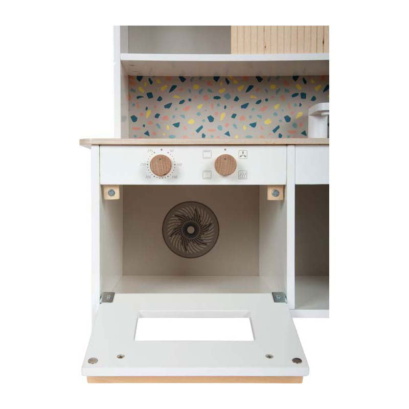 Small Foot – Kompakte Spielküche aus Holz-Terrazzo