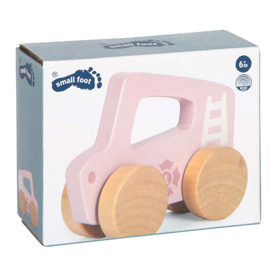 Small Foot - Holz-Schiebeauto rosa