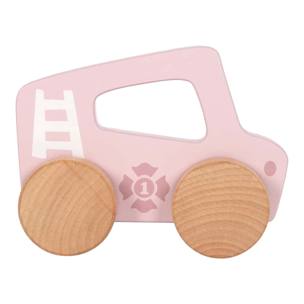 Small Foot - Holz-Schiebeauto rosa