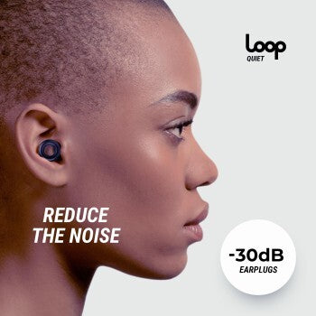 Loop oorbeschermer quiet zwart