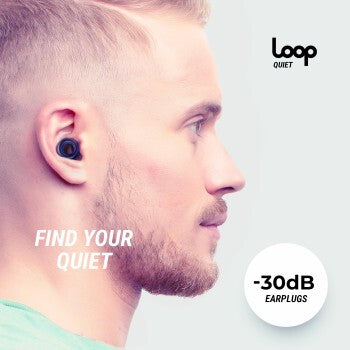 Loop oorbeschermer quiet zwart