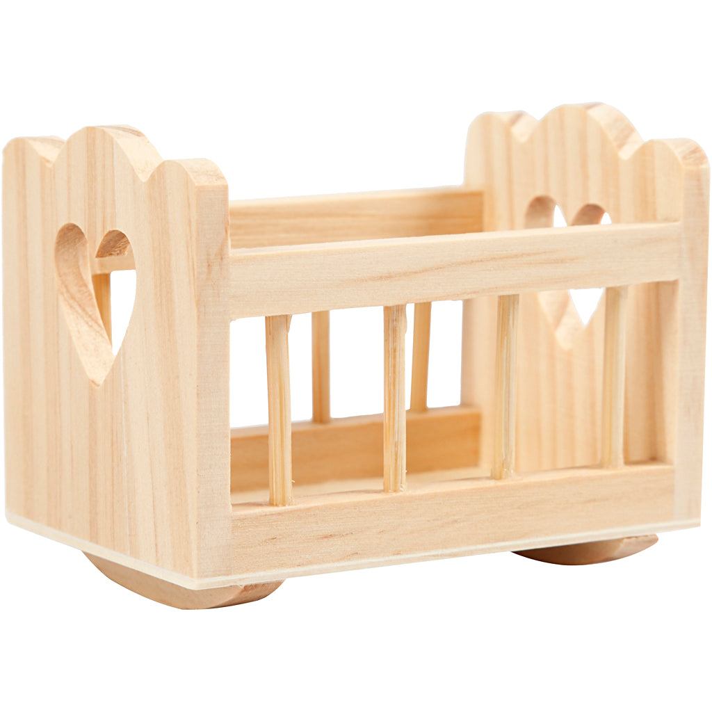 Mini-Wiege aus Holz von Creative Company