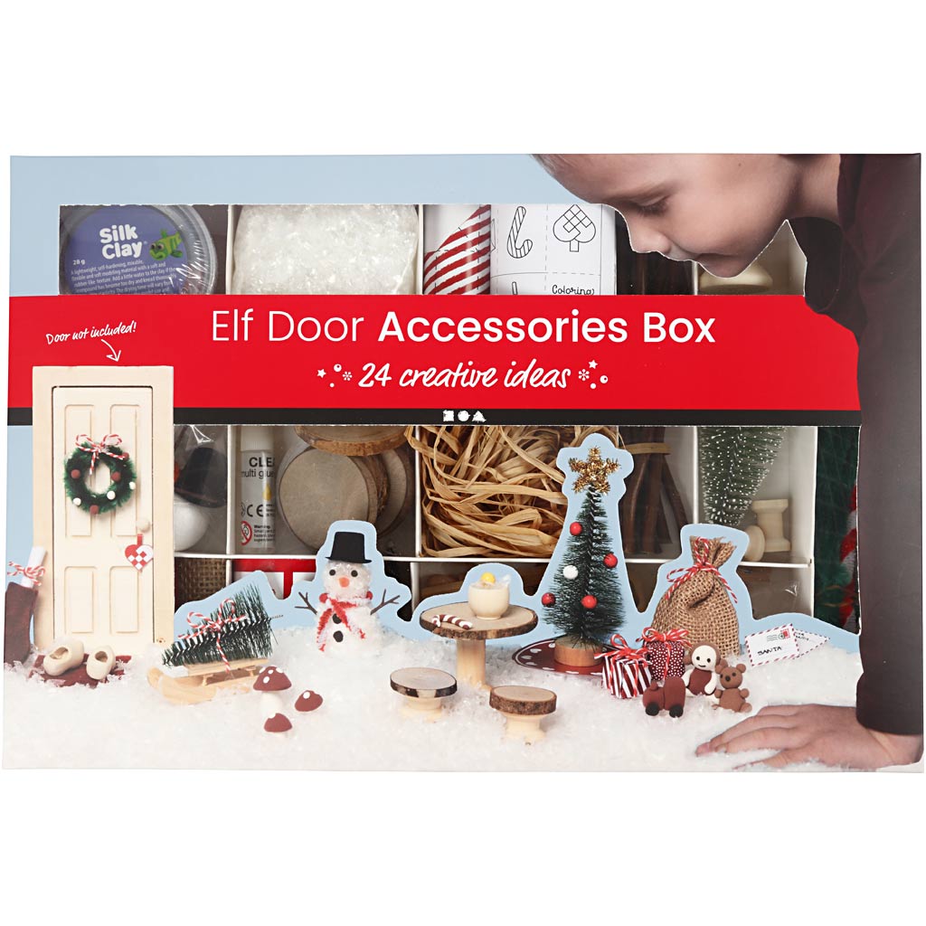 Creativ company kerstkabouter en accessoires set