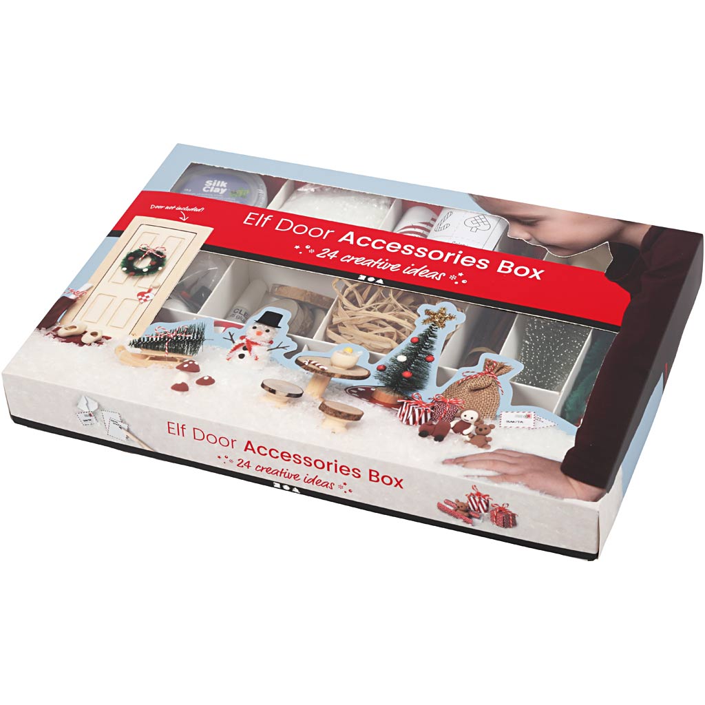 Creativ company kerstkabouter en accessoires set