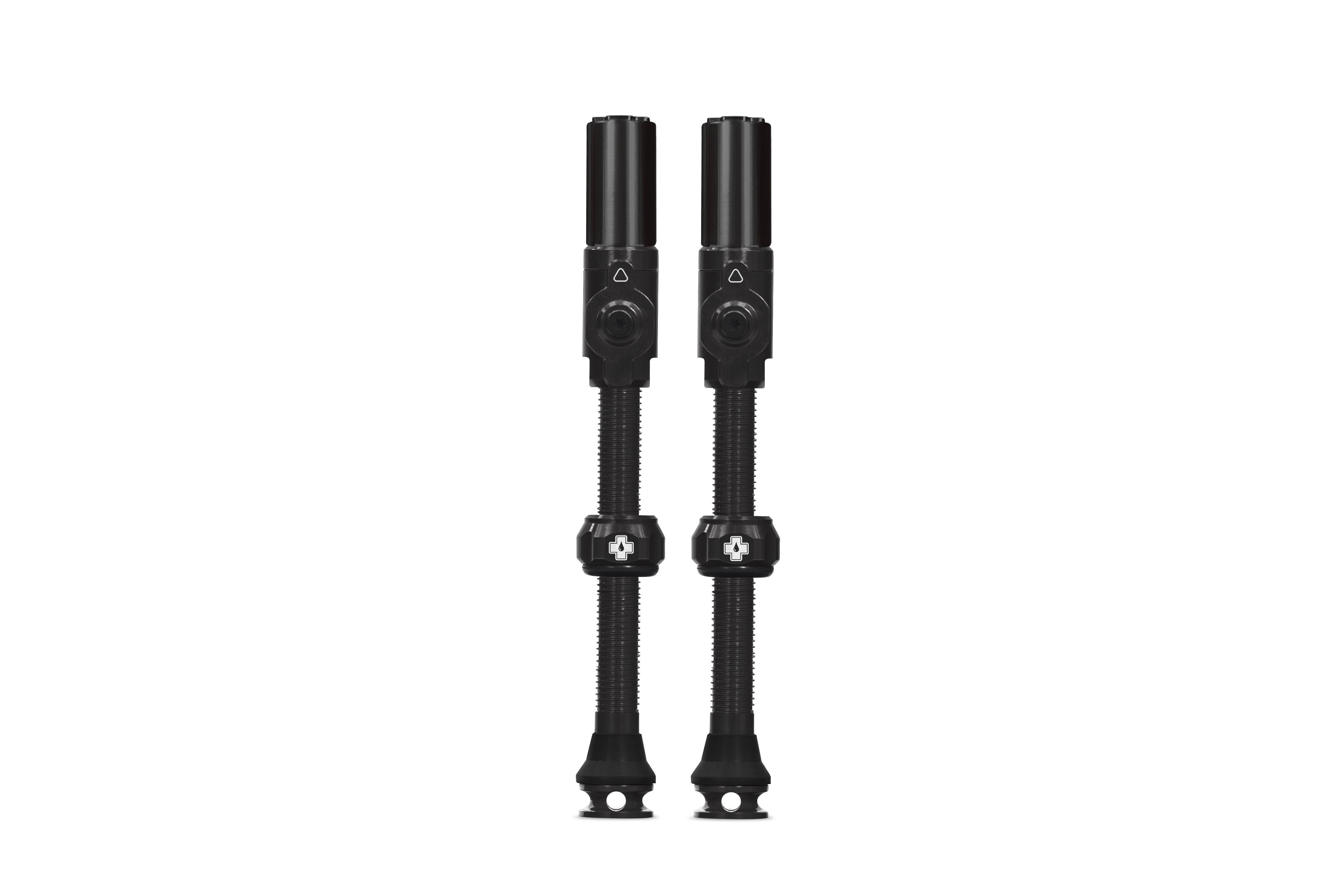 Muc-off tubeless ventiel big bore hybrid x-large black auto schräder ventiel 60mm