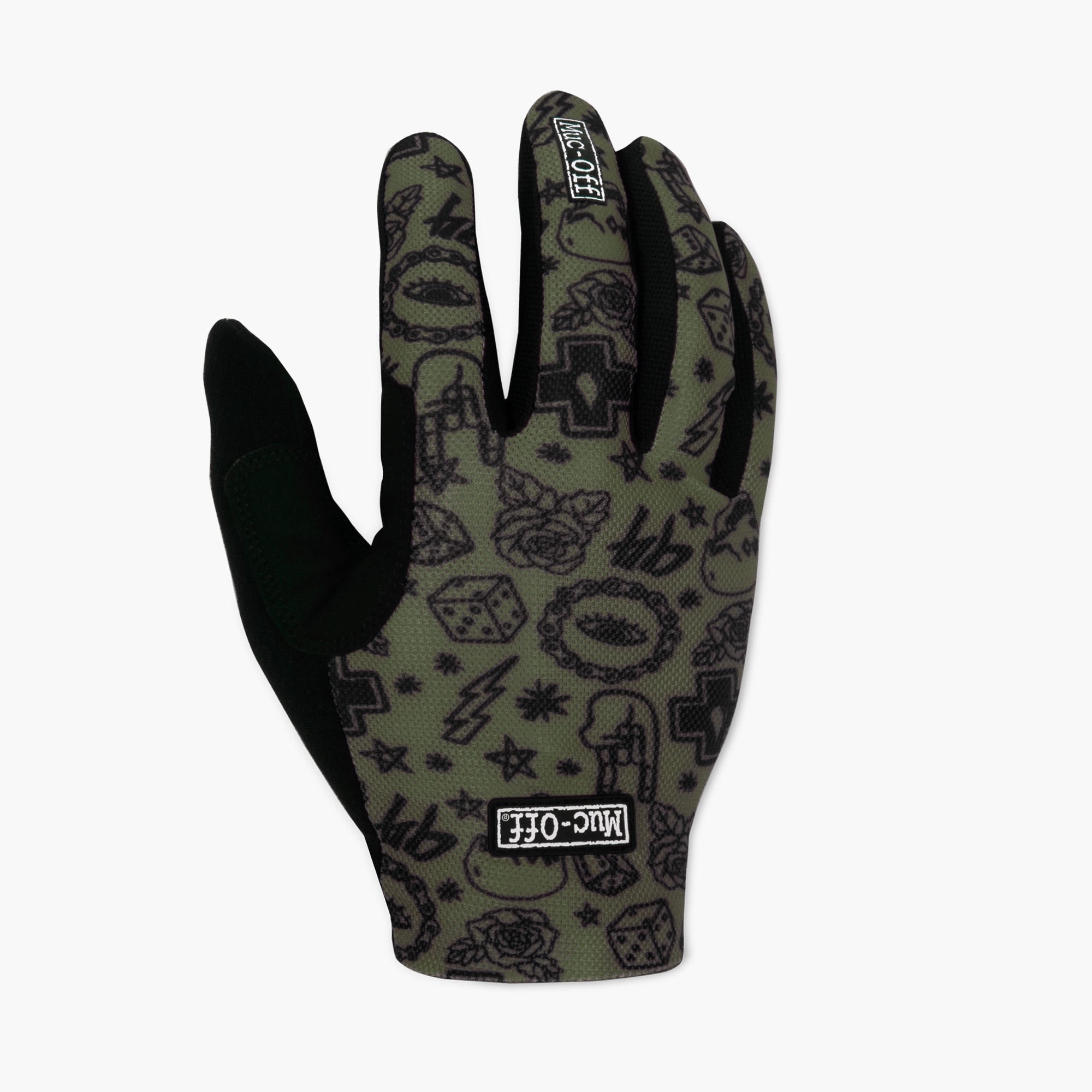 Muc-off handschoen zomer lichtgewicht ride green