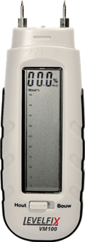 Metofix vochtmeter vm100 voor hout bouwmaterialen