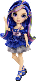 Rainbow high be dazzling-modepoppen - genevieve bleue (blauw) met bedazzle-tool en glinsterende strass-steentjes