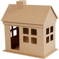 Creativ company cc papier maché huis 23x22,5x14,5 cm