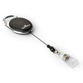 Durable style badge reel - 80 cm - zwart - 10 stuks