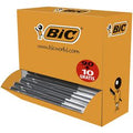 Balpen bic m10 valuepack medium 0,5mm zwart
