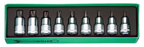 Stahlwille doppenset torx 1 2