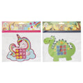 Moxy tic tac toe spel unicorn of dino