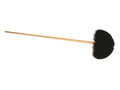 Luva ragebol haar houten steel 80 cm