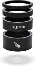 Title mtb headset spacer kit carbon 1 1 8