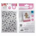 Tonic studios • a candy cane christmas 3d embossing folder sweet festivities