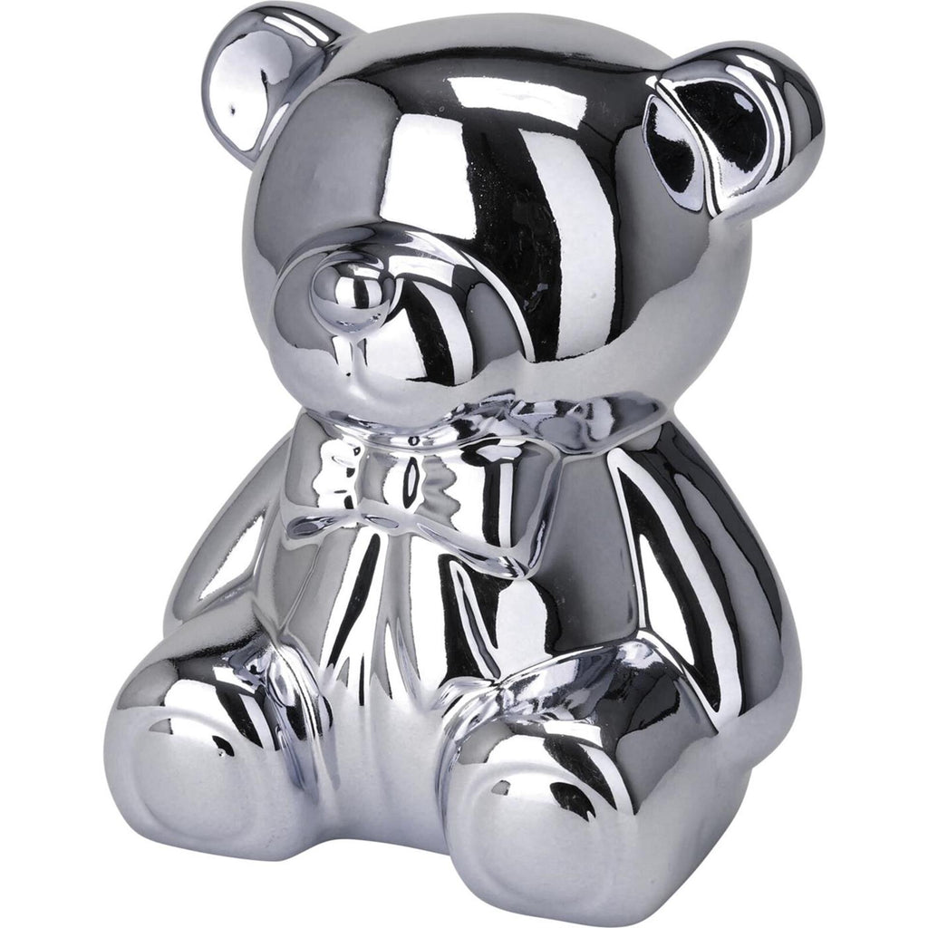 Home styling spaarpot beer zilver goud