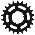 KMC Ritzel für Shimano 22 Zähne, Stahl, 3,32 Zoll - schwarz