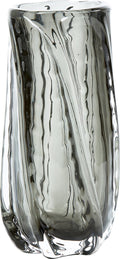 Woood bepurehome paragon vaas - glas - antraciet - 27x12x12