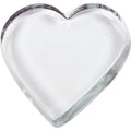Creativ Company Glasherz Transparent 9x9cm, 10 Stück.