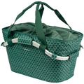 Basil Flair Carry All Fahrradkorb für hinten mit MIK-Befestigung, 38 x 21 x 27 cm – grün