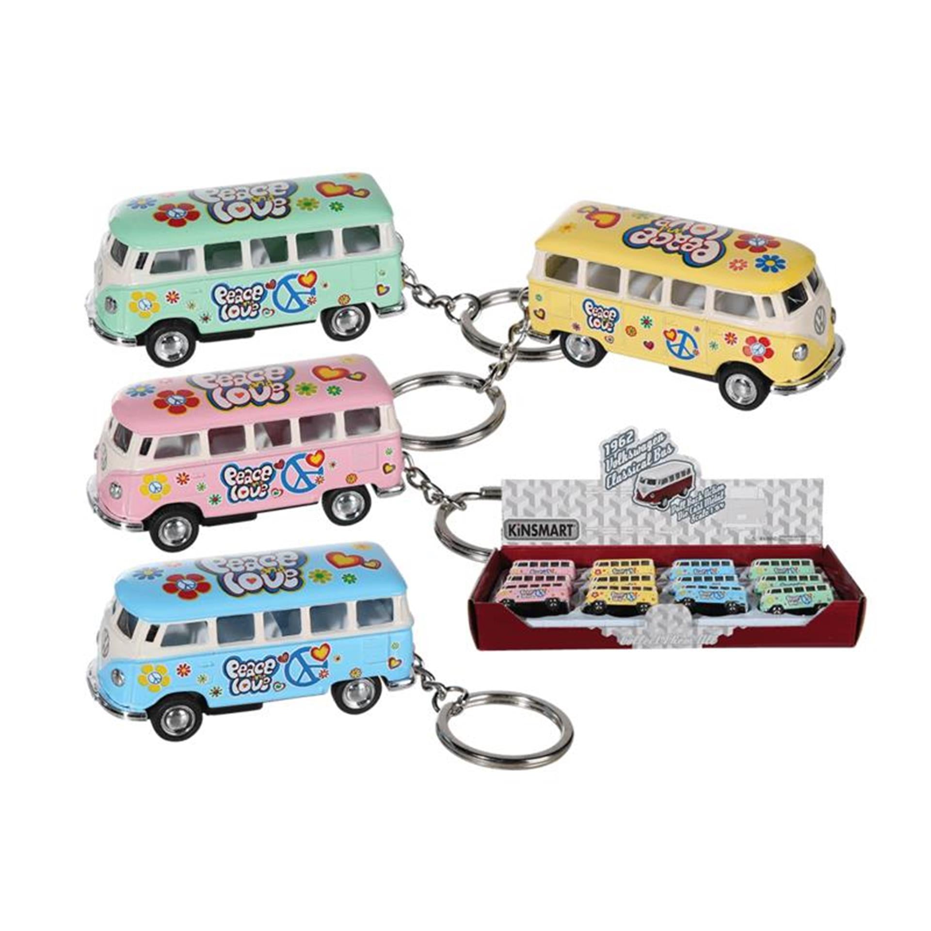 Out of the blue sleutelhanger vw bus 1962