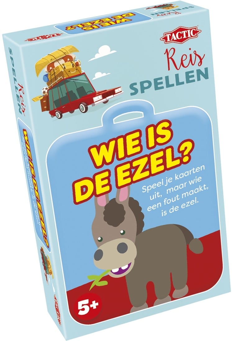 Tactic reisspel wie is de ezel?