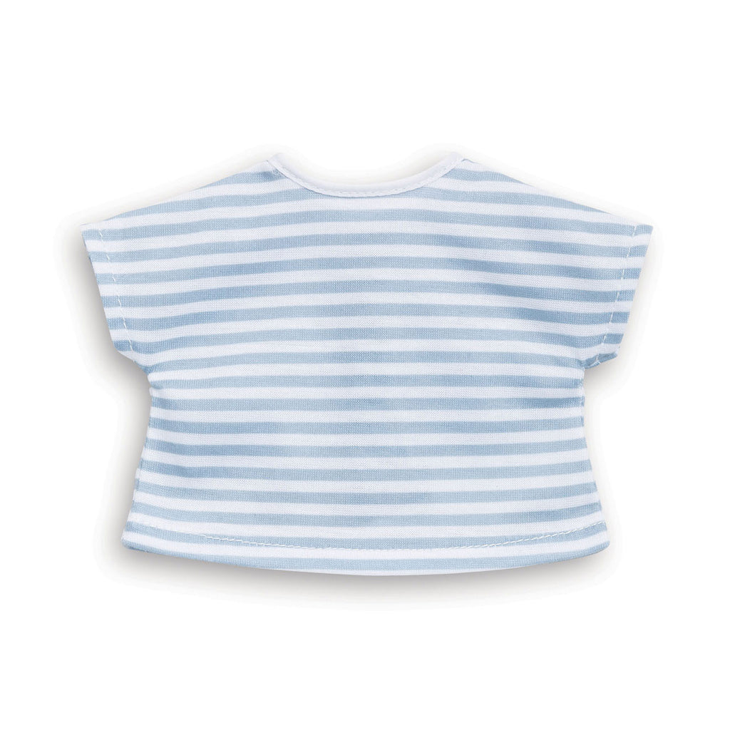 Corolle ma gestreept t-shirt blauw, 36cm