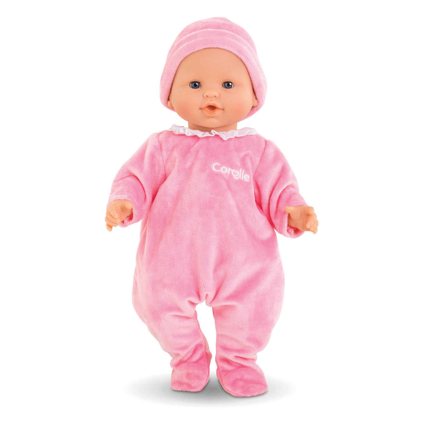 Corolle mon grand poupon – rosa Pyjama mit Mütze, 36 cm