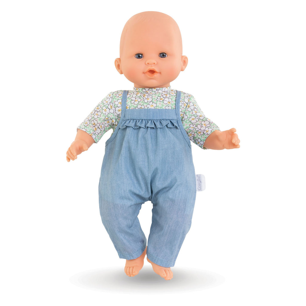 Corolle mon grand poupon - poppen blouse en overall, 36cm