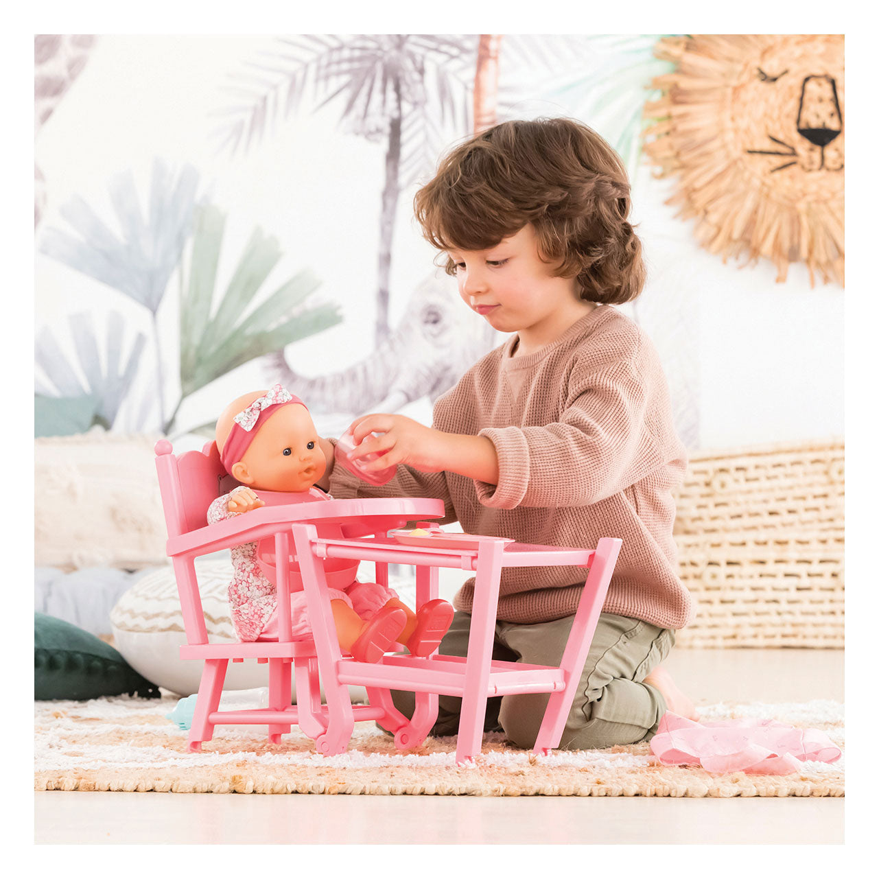 Corolle mon grand poupon – Puppenstuhl rosa