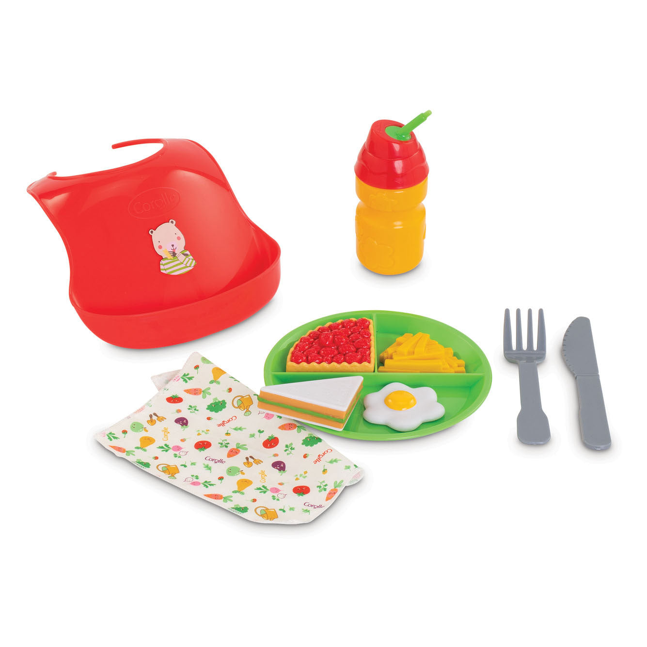 Corolle Mon Grand Poupon – Puppenpflegeset Dinner Zeit